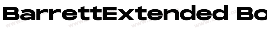 BarrettExtended Bold字体转换